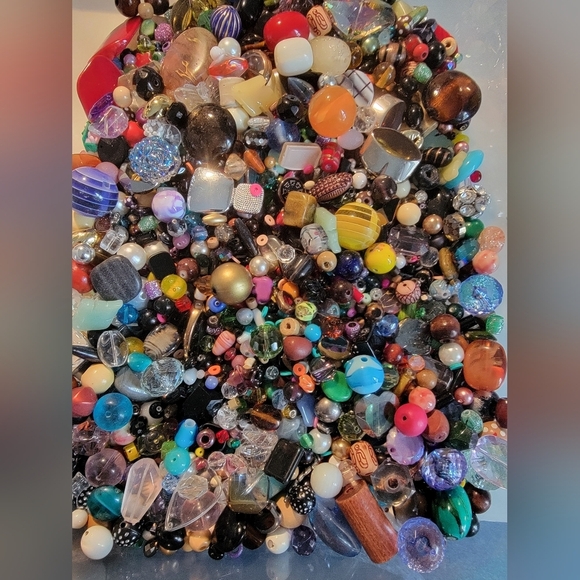 Beads Jewelry - 2 Pounds of Mixed Beads